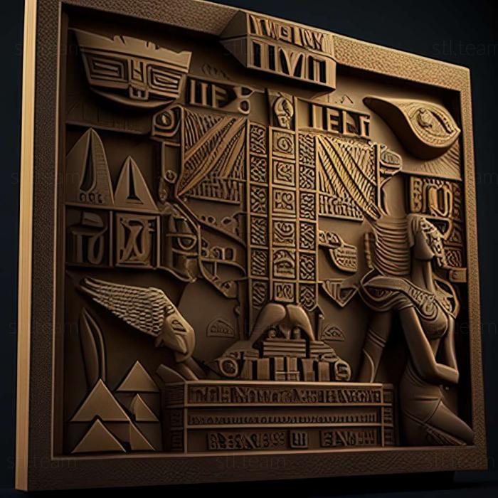 3D модель Гра Luxor HD (STL)